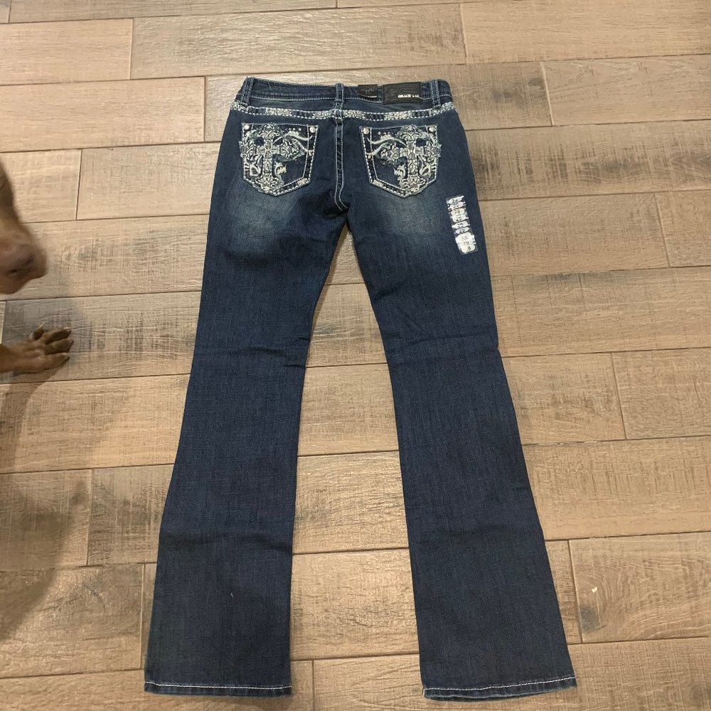 GRACE IN LA Bootcut Jeans